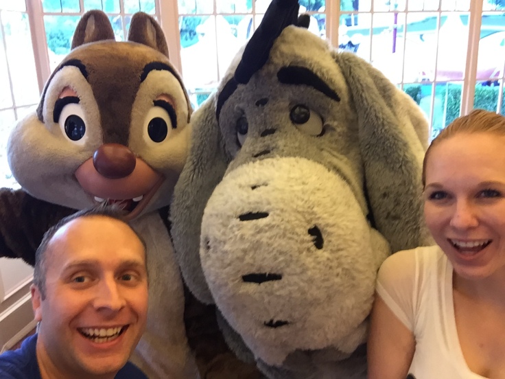 Us, Chip, and Eeyore.